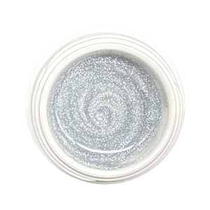 #544 Silver White Glitter | Premium Farbgel